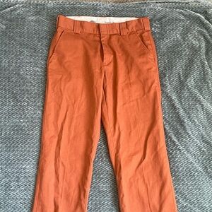DICKIES orange brown chino